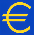 Grafini simbol za evro